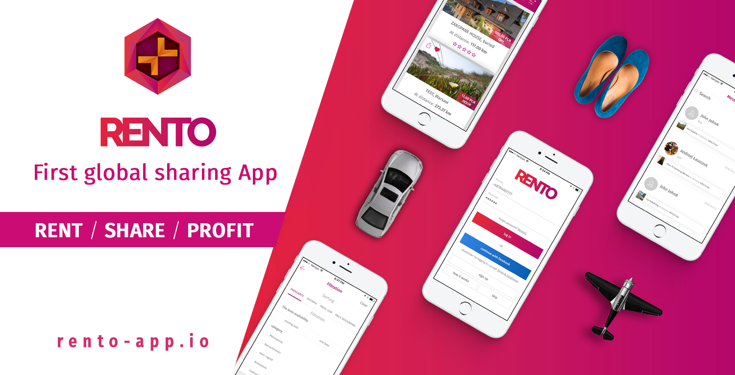 Press ReleasE: Rento – Rent, Share, Profit – Everything You Want